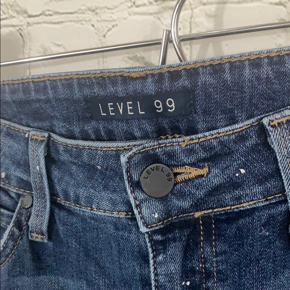 Level 99 Splatter Jeans by Anthropologie - Picture 5 of 7